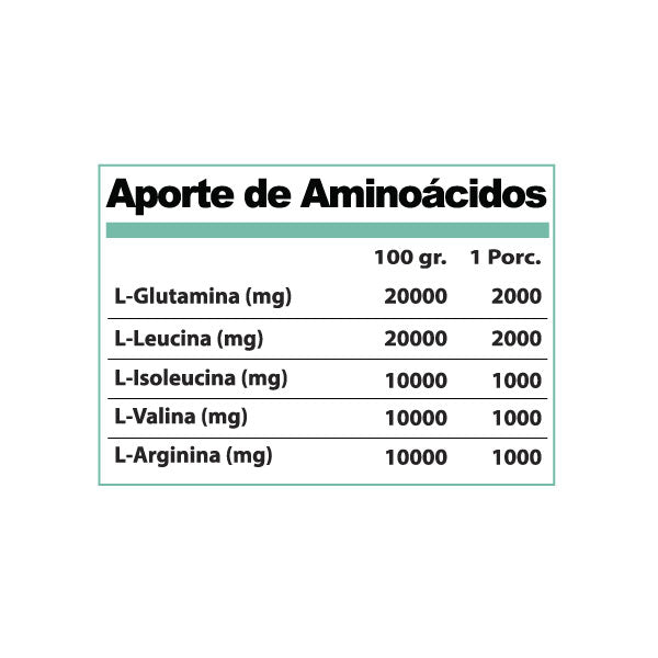 Amino BCAA Winkler 600 Grs. | 60 Servicios | Rendimiento y Recuperación