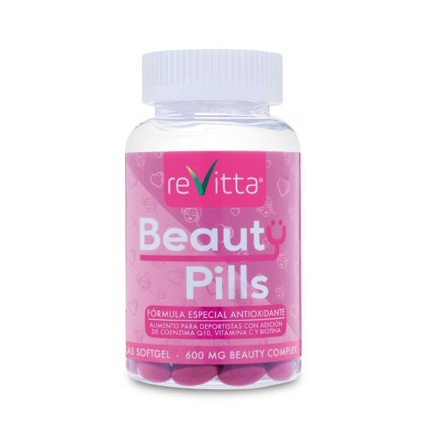Antioxidante Beauty Pills | 120 Cápsulas | 60 porciones | Belleza y Juventud desde el Interior
