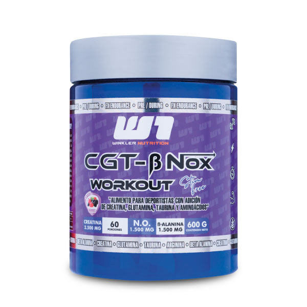 Pre Entreno CGT Workout 600 g | Fuerza, Potencia y Recuperación Total
