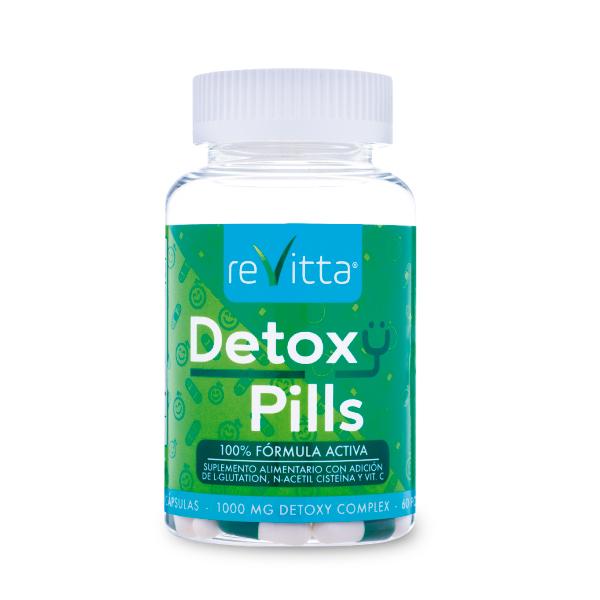 Detoxy Pills - Revitta Wellness | 120 Cápsulas | Desintoxica y Protege