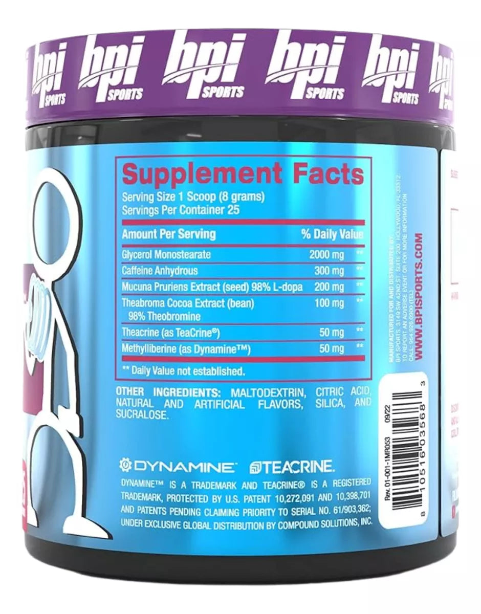 1.M.R One More Rep – BPI Sports | 25 Servicios | Energía Explosiva y Máximo Rendimiento Descripción: