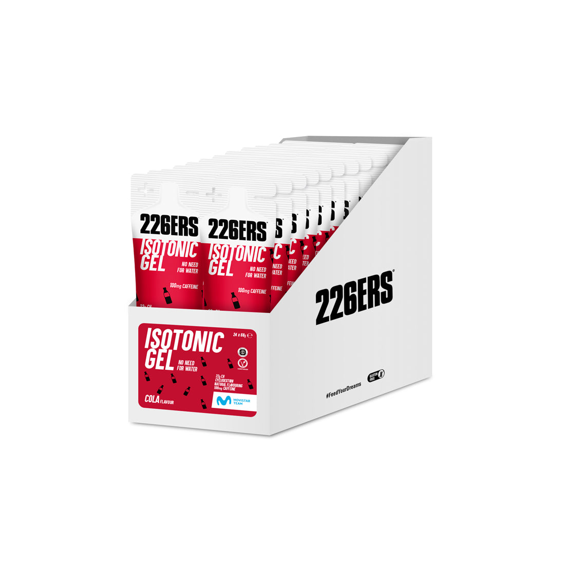 Isotonic Gel 226ERS | 22 g Carbohidratos | Energía Prolongada | COLA