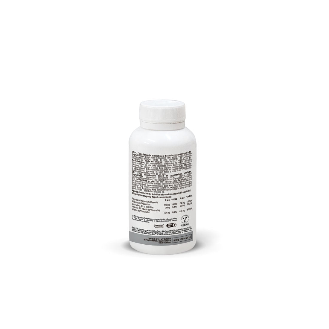 Magnesio Bisglicinato con Zinc y Vitamina B6 | 226ERS