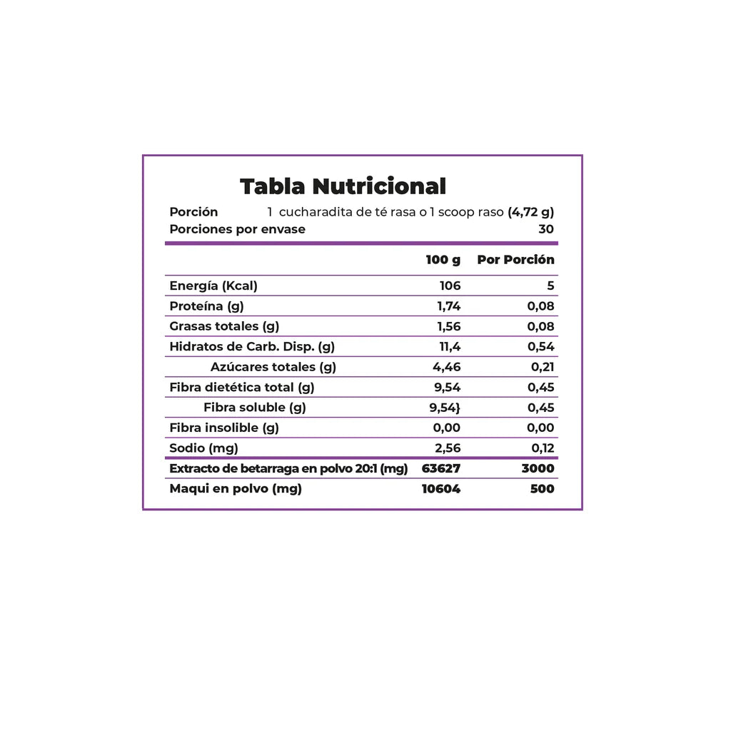Power Beet Clean Label | 60 Porciones | Activa tu Resistencia, Hidratación y Rendimiento