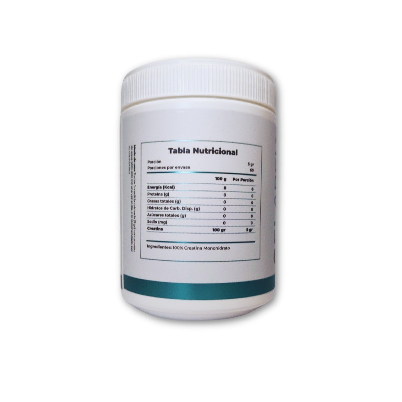 Creatina Monohidrato 300g Clean Label | 60 Porciones | Aumenta tu Fuerza y Resistencia