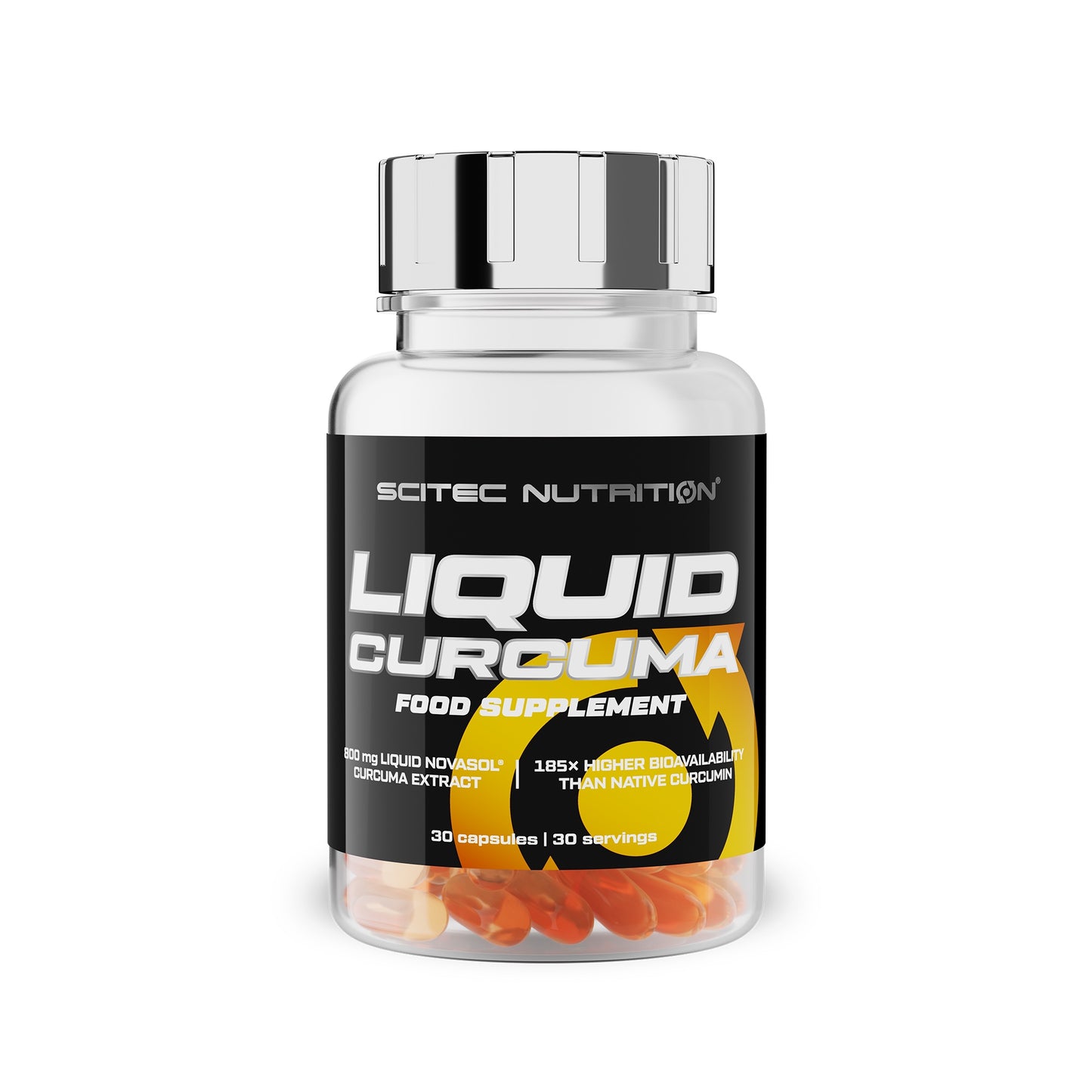 Cúrcuma Líquida en Cápsulas | Scitec Nutrition | 30 Servicios