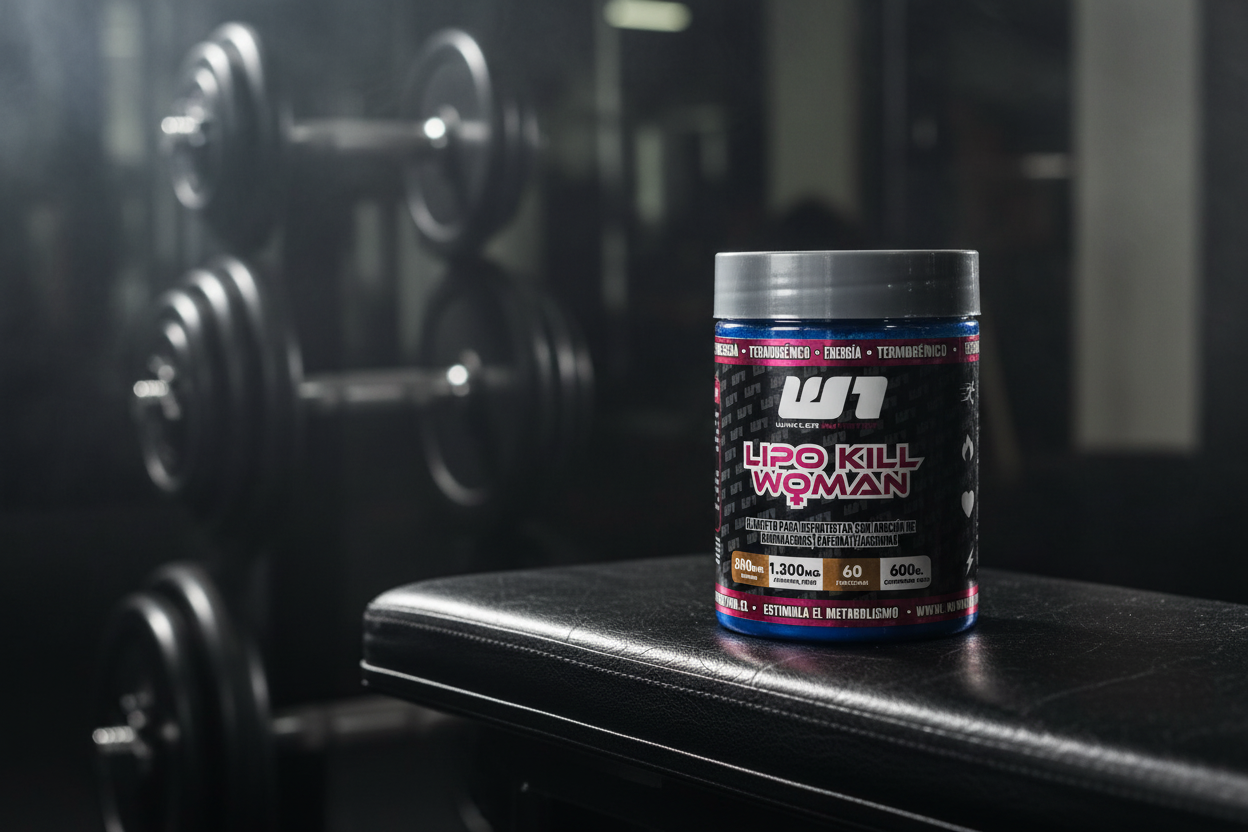 Lipo Kill M Winkler Nutrition | 60 Porciones | Rutinas Activas y Entrenamiento