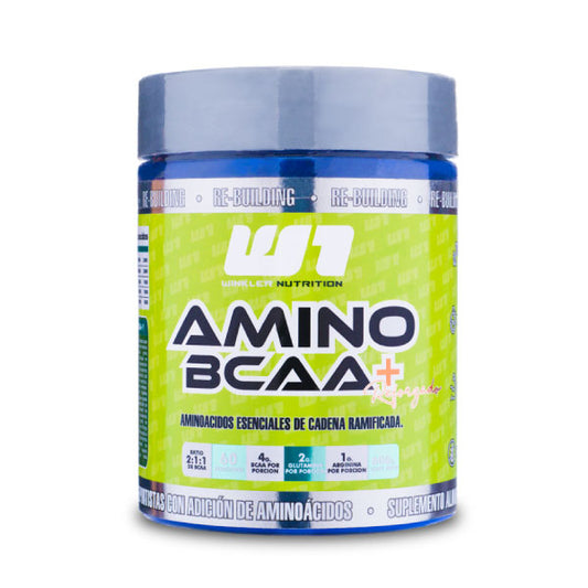 Amino BCAA Winkler 600 Grs. | 60 Servicios |  Rendimiento y Recuperación