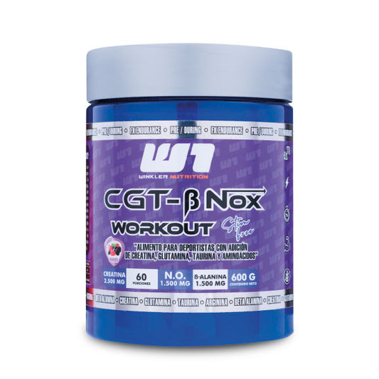 Pre Entreno CGT Workout 600 g | Fuerza, Potencia y Recuperación Total