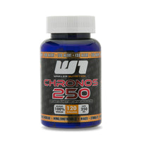 Cafeína 250mg Chronos 100%  - Winkler Nutrition | 120 Cápsulas | Energía y Enfoque en cada Cápsula