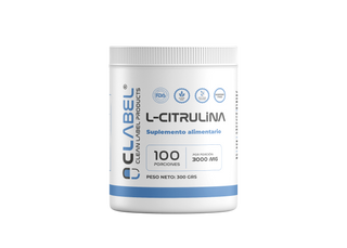 L-Citrulina 300mg | 100 Porciones |  Clean Label | Circulación y Entrenamiento