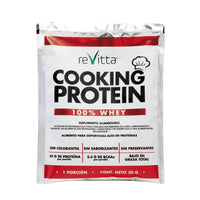 Proteína Whey Cooking Protein Revitta Wellness | 7 Sachets de 30 g | Sin Sabor | Ideal para Cocinar