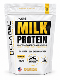 Pure Milk Protein Doypack 480 g Clean Label | 25,5 g de Proteína | 16 Porciones