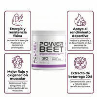 Power Beet Clean Label polvo de betarraga - suplemento deportivo REfuel- Beneficios