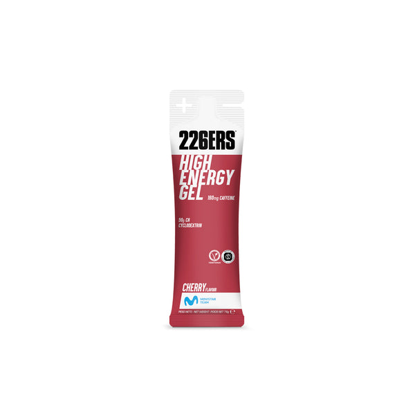 High Energy Gel 226ERS Cherry | 50 g Carbohidratos | Energía Prolongada y Alta Intensidad | CHERRY