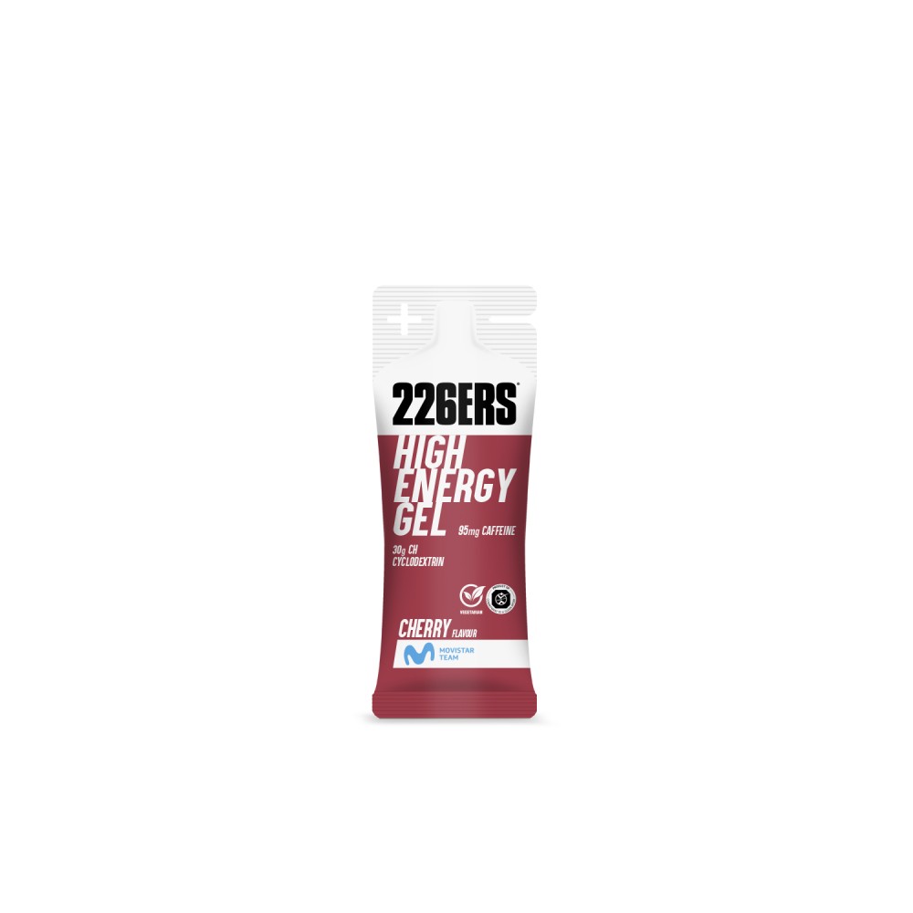 High Energy Gel XS 45 g Cherry | Gel Energético con Cafeína | 226ERS