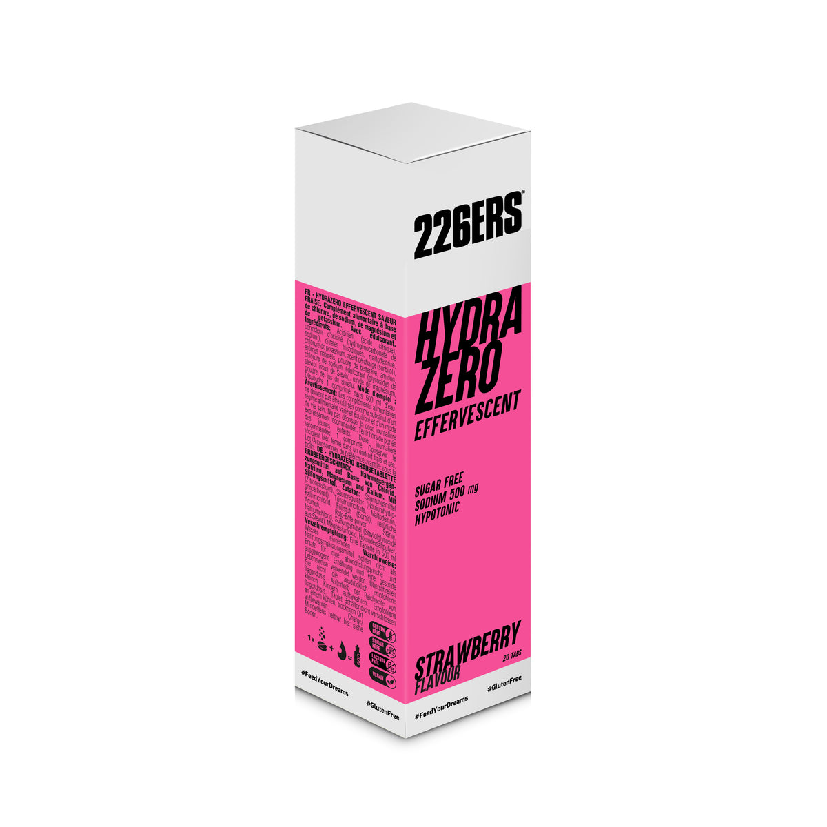 Hydrazero Efervescente Fresa | Electrolitos en Tabletas Efervescentes | 226ERS