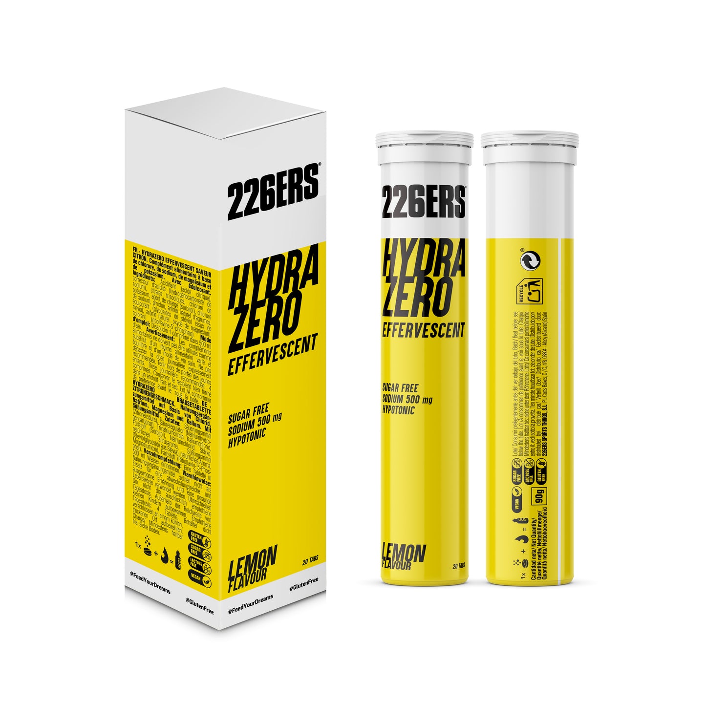 Hydrazero Efervescente Limón | Electrolitos en Tabletas Efervescentes | 226ERS (Copia)