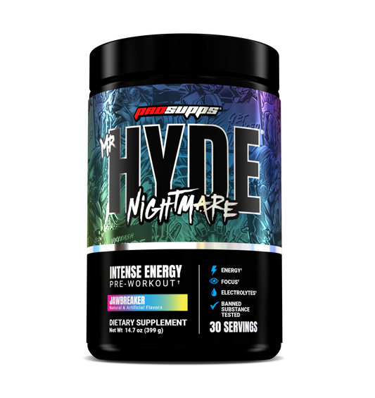 HYDE® Nightmare Pre-Workout ProSupps | Energía Extrema, Enfoque y Rendimiento