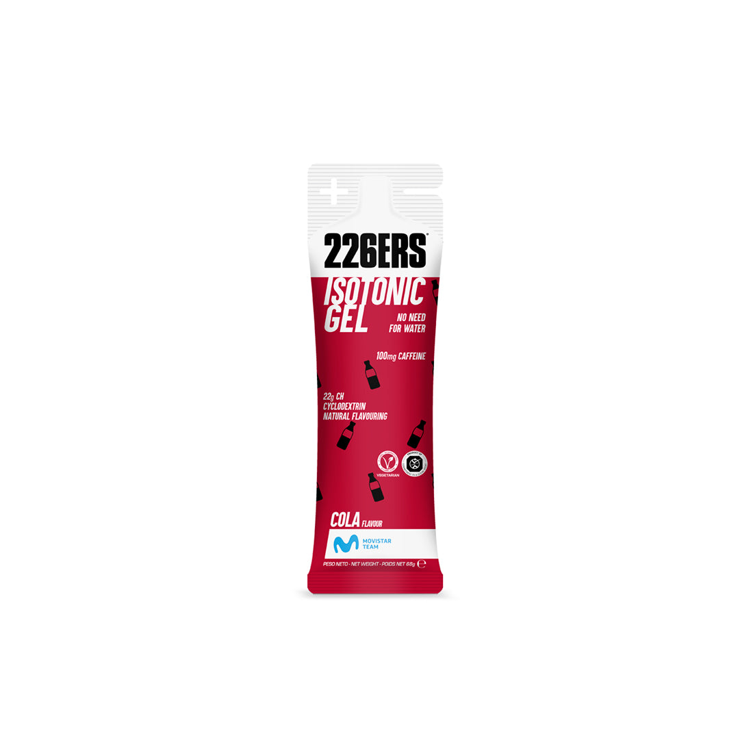 Isotonic Gel 226ERS | 22 g Carbohidratos | Energía Prolongada | COLA