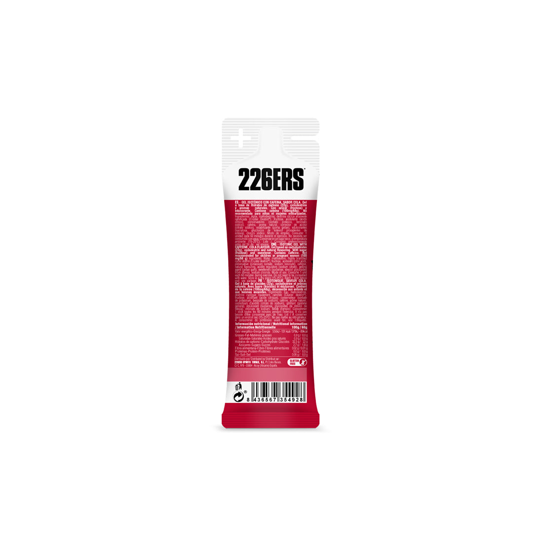 Isotonic Gel 226ERS | 22 g Carbohidratos | Energía Prolongada | COLA