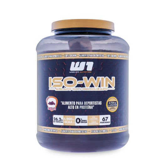Proteína ISO WIN Aislada e Hidrolizada | Winkler Nutrition | 60 Porciones