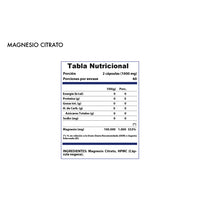 Magnesio Citrato – Winkler Nutrition | 120 cápsulas | 60 porciones | Energía y Bienestar