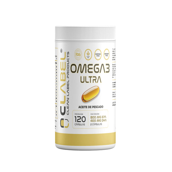 Omega 3 Clean Label 120 cápsulas