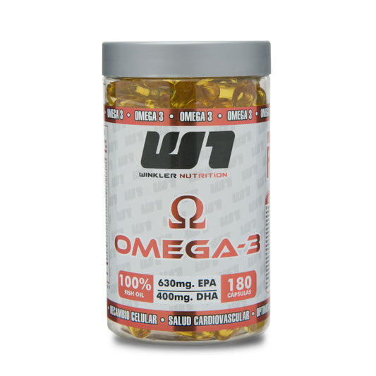 Omega 3 180 Cápsulas | Tu Aliado para la Salud Cardiovascular