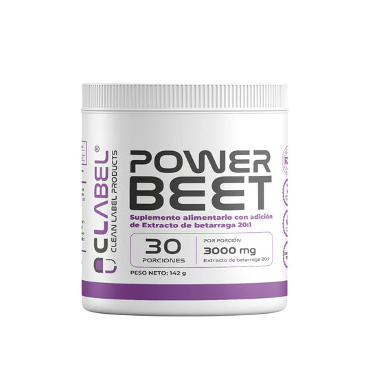 Power Beet Clean Label | 60 Porciones | Activa tu Resistencia, Hidratación y Rendimiento