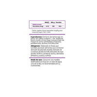 Power Beet Clean Label extracto de betarraga 20:1 - REfuel Chile- Tabla Nutricional2 - ingrediente y alérgenos