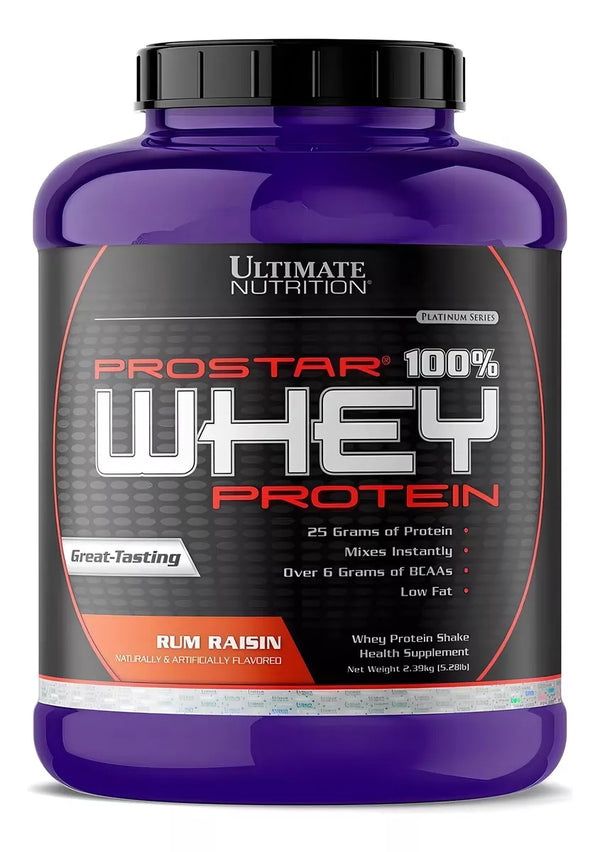 Prostar Whey – Ultimate Nutrition | 80 Servicios | 25g de Proteína y Recuperación Muscular Eficiente