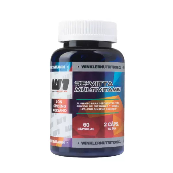 Re-Vitta Multivitamin - Revitta Wellness | 60 Cápsulas | Potencia tu Salud y Energía