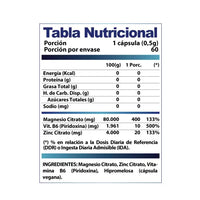 ZMA +B6 – Winkler Nutrition | 60 Cápsulas | 60 Porciones | Recuperación y Rendimiento