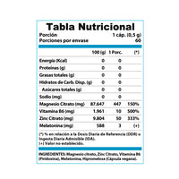 ZMA Nightime +B6 + Melatonina – Winkler Nutrition | 60 Cápsulas | 60 Porciones | Descanso Profundo
