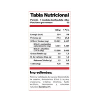 Proteina de Carne Beef Pro Win 2 kgs.  - Winkler Nutrition | 60 Servicios | Potencia y Recuperación
