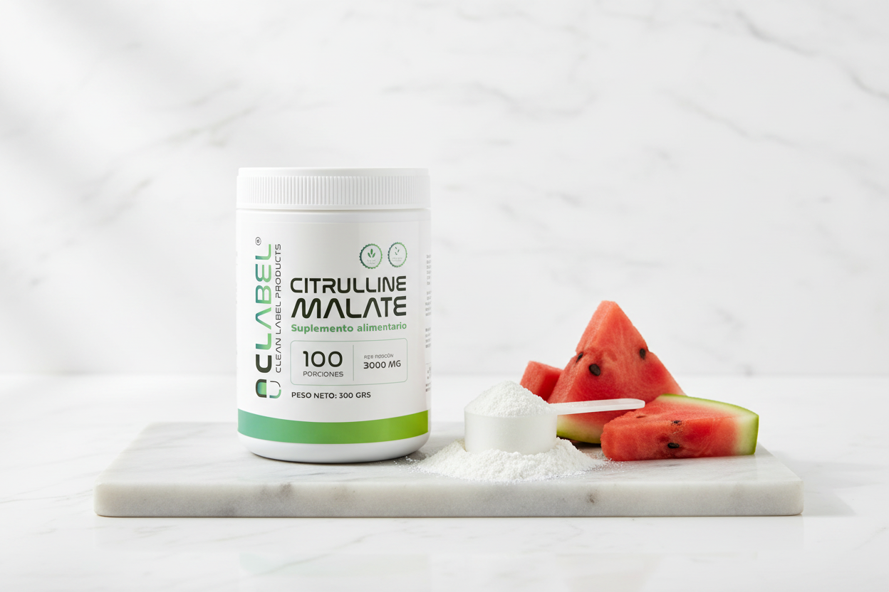 Citrulina Malato Clean Label 300g | 100 Porciones | Circulación y Entrenamiento