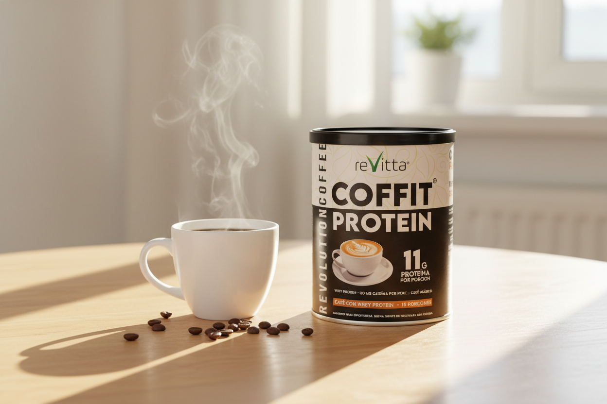 Coffit Protein | Café Proteico con Whey | Café + 11 g de Proteína