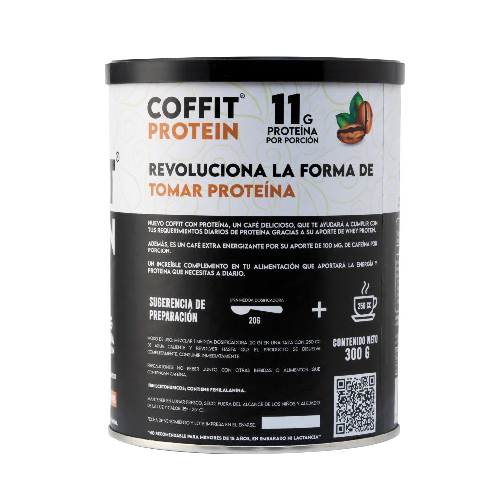 Coffit Protein | Café Proteico con Whey | Café + 11 g de Proteína