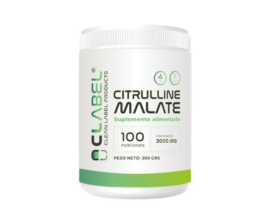 Citrulina Malato 300g Clean Label | 100 Porciones | Impulsa Tu Energía y Recuperación
