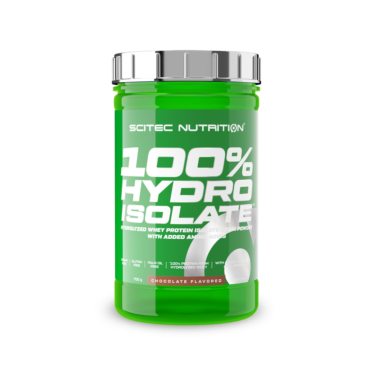 100% Hydro Isolate 700 g – Scitec Nutrition | Proteína Hidrolizada | Sin Azúcar ni Gluten | Con Glutamina y Arginina