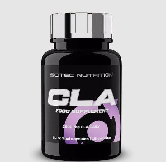 CLA 800 mg – Scitec | 60 Cápsulas | Ácido Linoleico Conjugado | Control de Grasa y Apoyo Metabólico