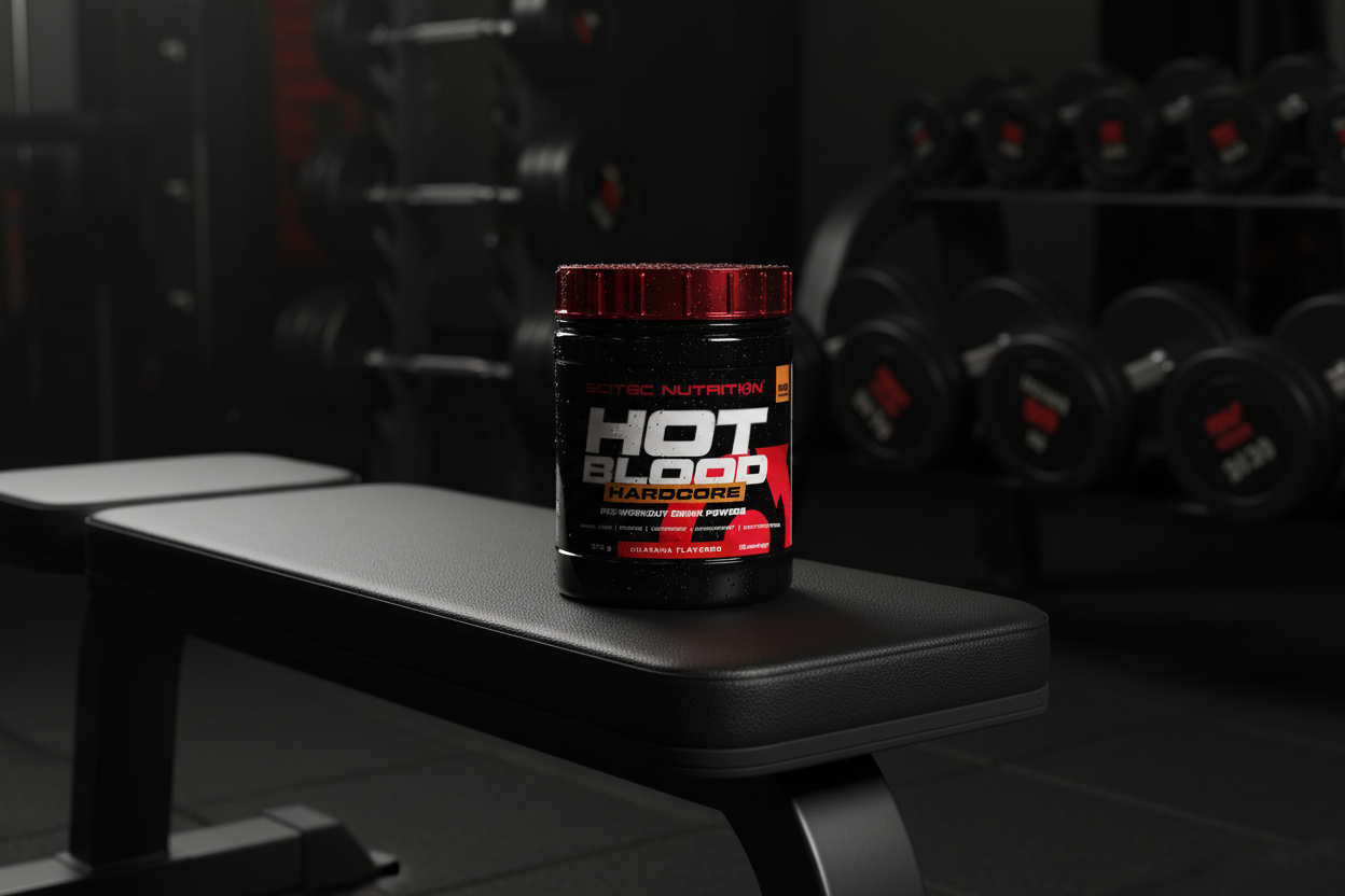 Hot-Blood Scitec Nutrition | 30 Porciones | Pre Entrenamiento Avanzado