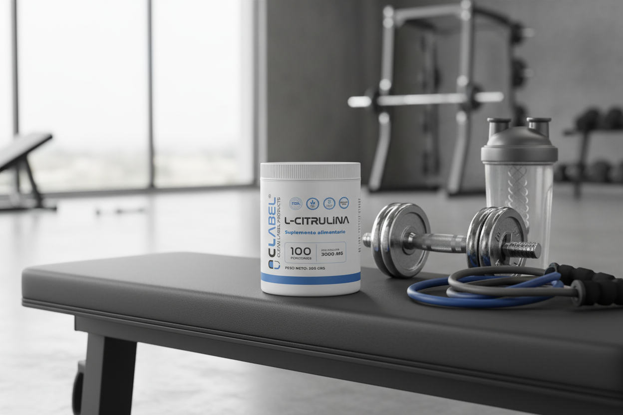 L-Citrulina 300mg | 100 Porciones |  Clean Label | Circulación y Entrenamiento