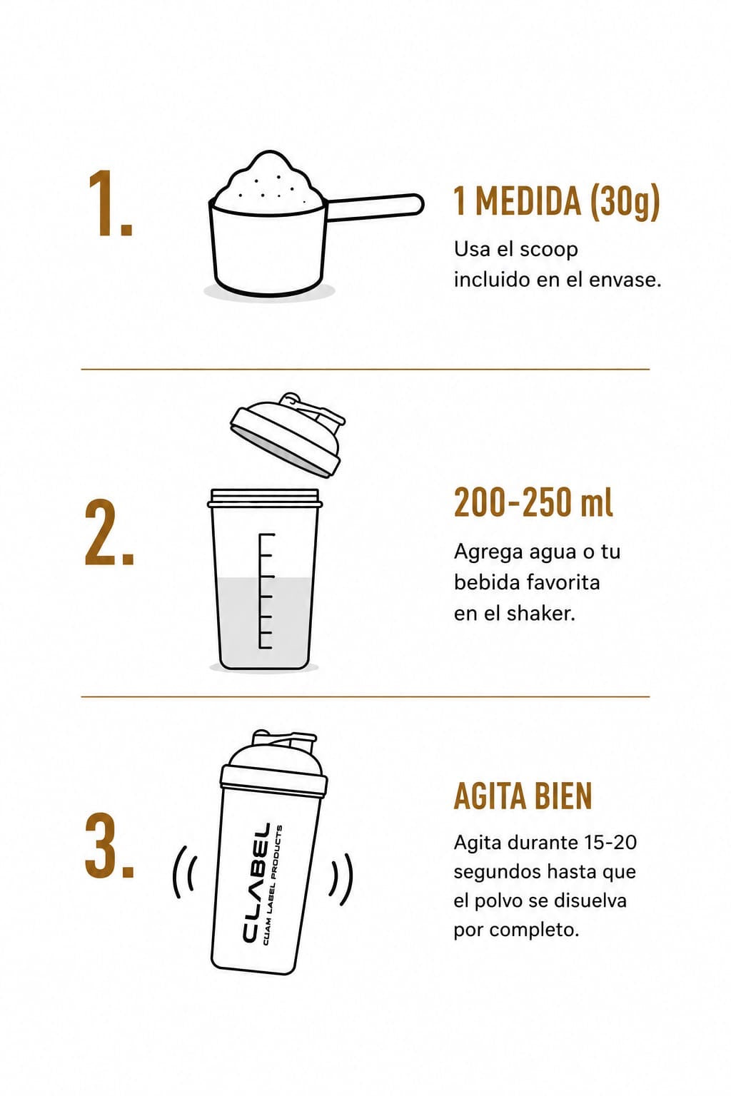 Pure Milk Protein Clean Label | 25,5 g de Proteína | 100% Milk Protein Concentrate