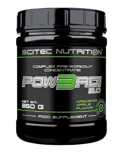 Pow3rd! Scitec | Pre Entrenamiento en Polvo | 50 Porciones