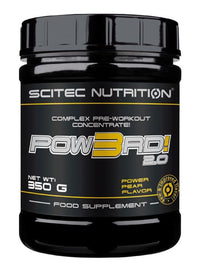 Pow3rd! Scitec | Pre Entrenamiento en Polvo | 50 Porciones